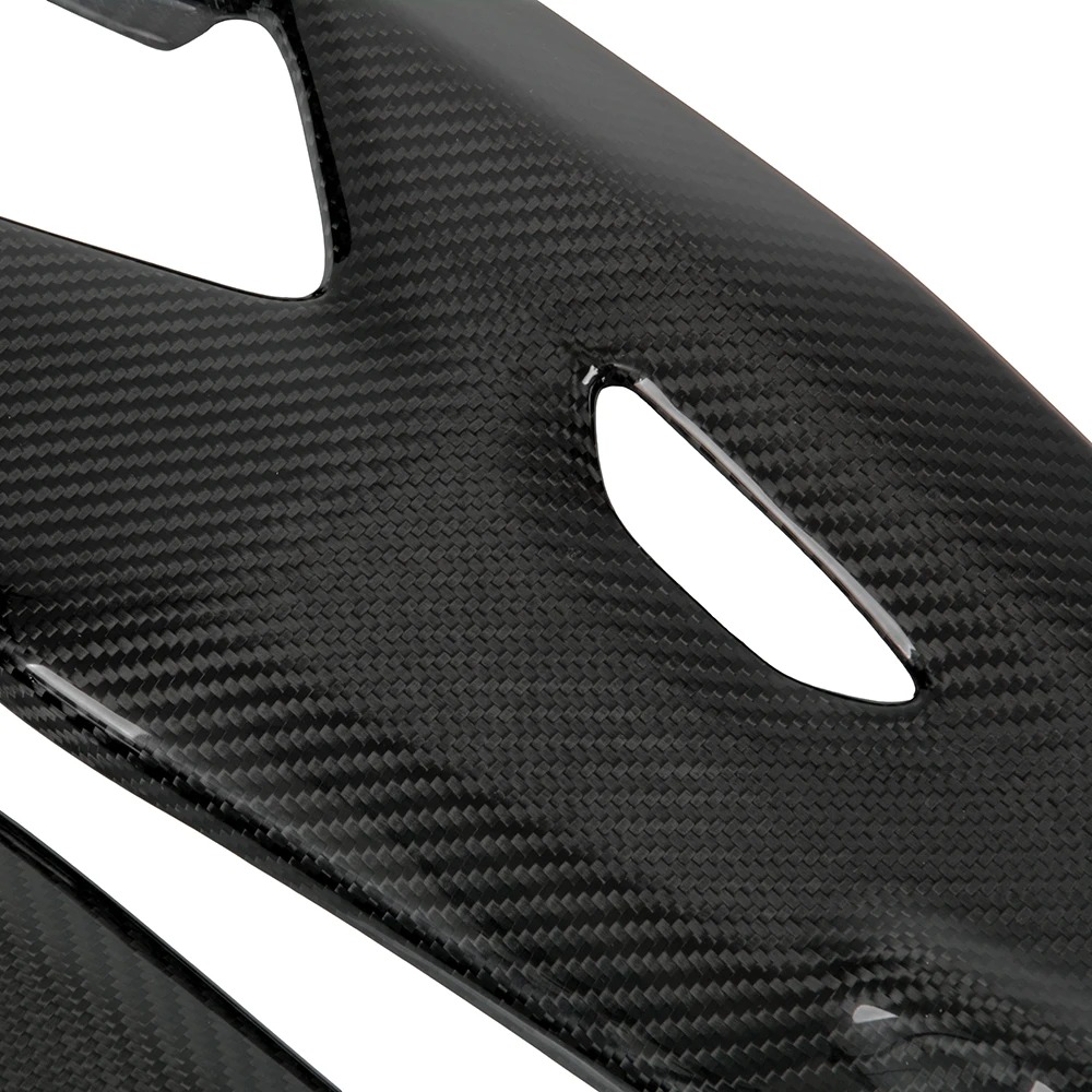 Motorcycle Part 100% Full Carbon Fiber Swing Arm Covers for R1 2015-2018 Glassy Black